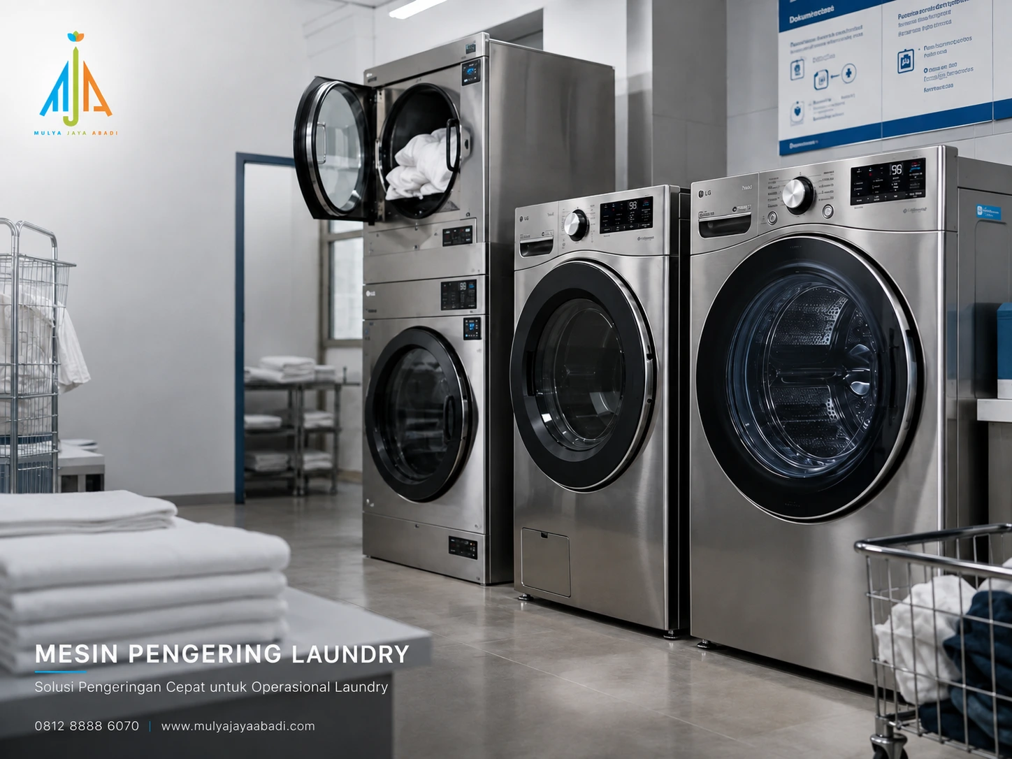 Mesin Pengering Laundry Mulya Jaya Abadi MJA