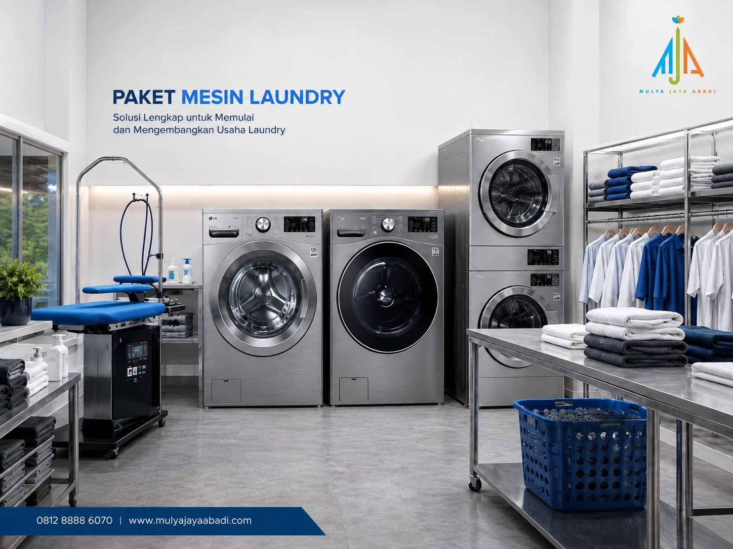 Paket Mesin Laundry Mulya Jaya Abadi MJA