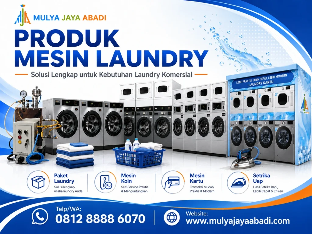 Produk Mesin Laundry Mulya Jaya Abadi