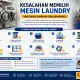 kesalahan memilih mesin laundry