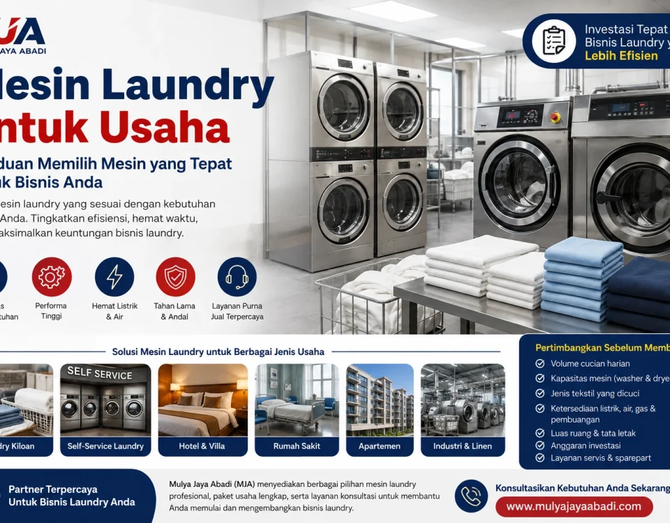 mesin laundry untuk usaha