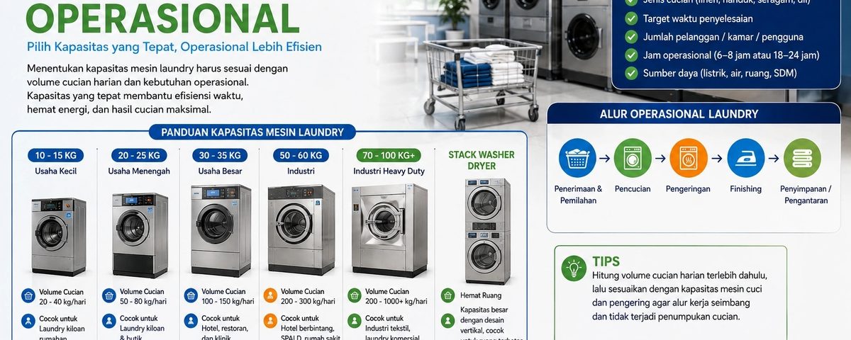 Kapasitas dan Kebutuhan Operasional