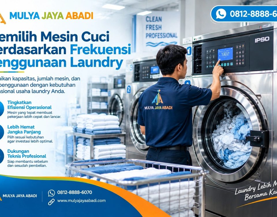 Memilih Mesin Cuci Berdasarkan Frekuensi Penggunaan Laundry