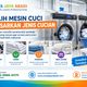 Memilih Mesin Cuci Berdasarkan Jenis Cucian