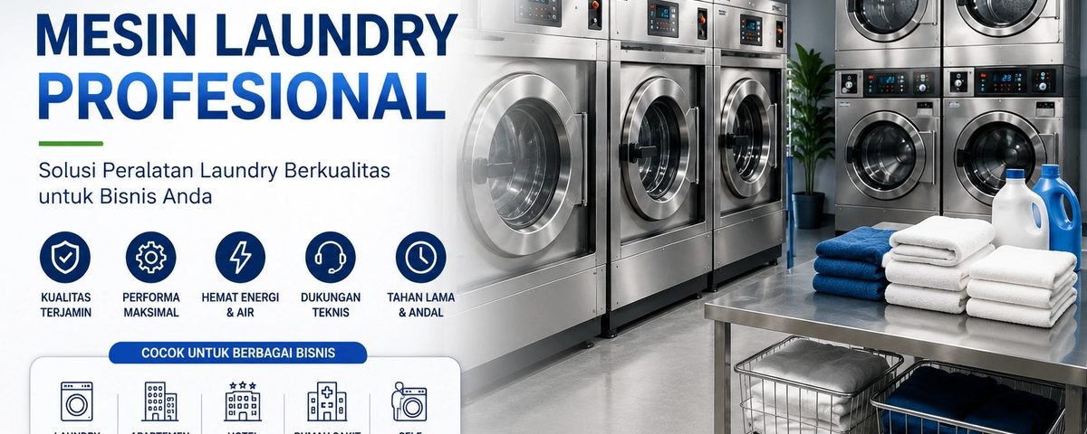 Mesin Laundry Profesional
