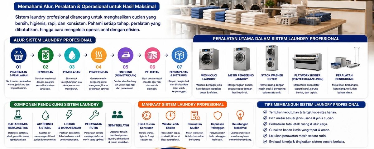 Panduan Sistem Laundry Profesional