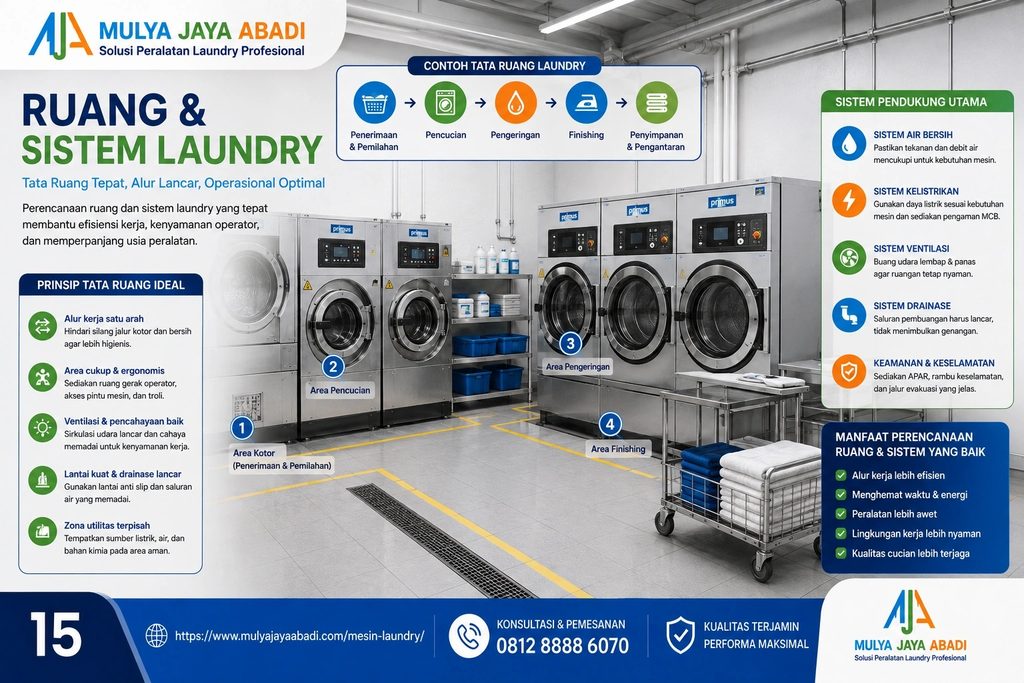 Ruang dan Sistem Laundry