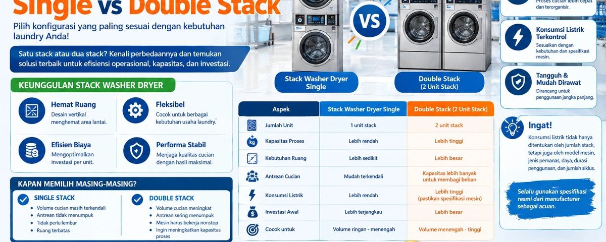 Stack Washer Dryer Single vs Double Stack