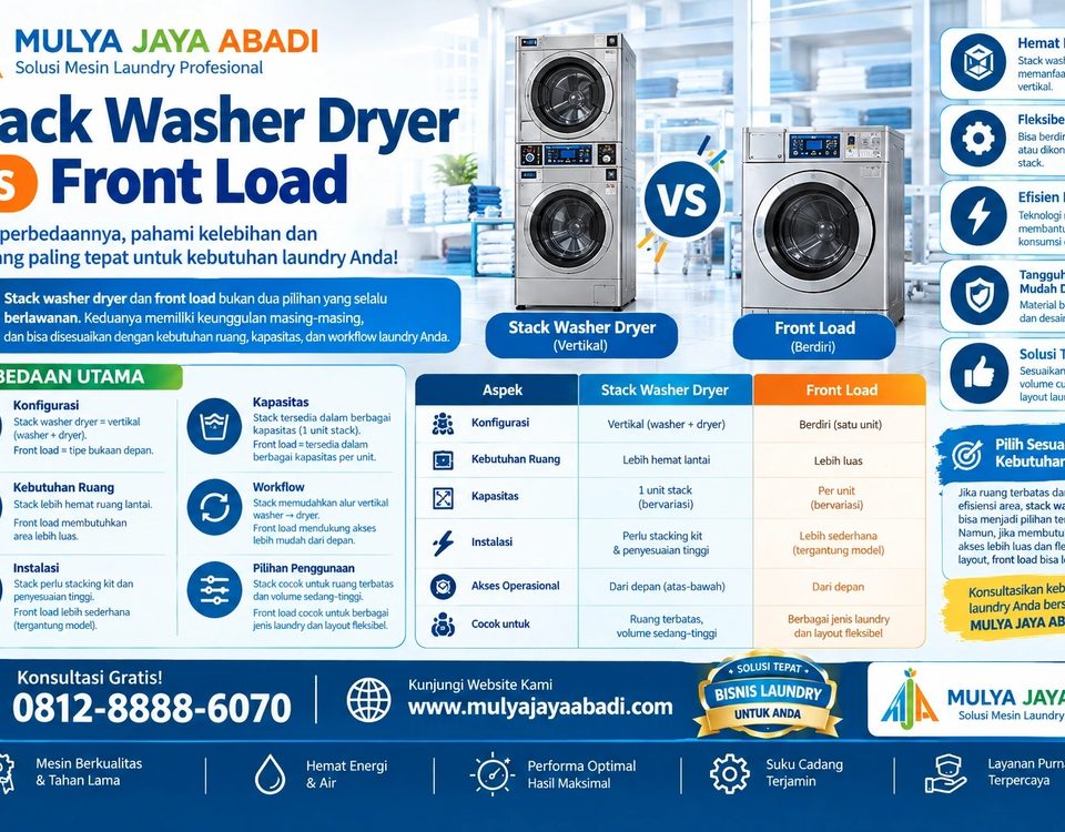 Stack Washer Dryer vs Front Load
