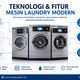 TEKNOLOGI&FITUR MESIN LAUNDRY MODERN