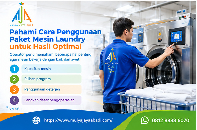 biaya operasional paket mesin laundry, perbandingan paket mesin laundry, memilih paket mesin laundry