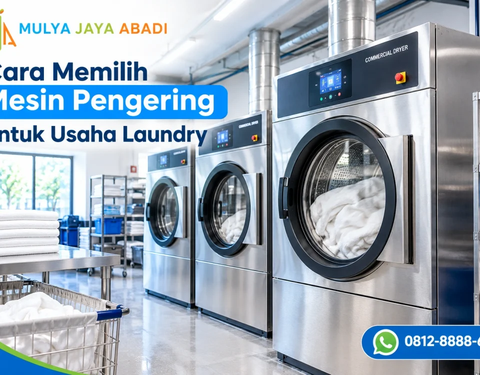 Cara memilih mesin pengering untuk usaha laundry
