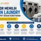 faktor memilih mesin laundry