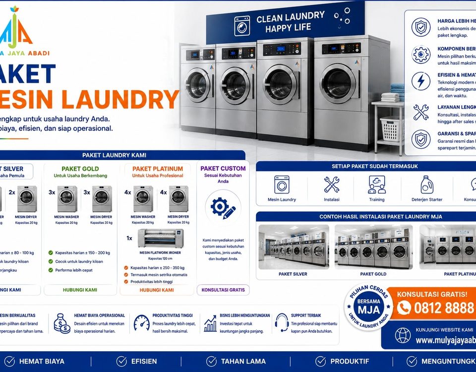 Paket Mesin Laundry