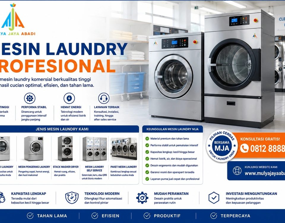 Mesin Laundry Profesional