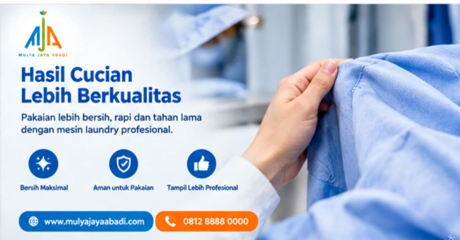 hasil cucian lebih berkualitas